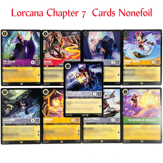 Proxy Popular Favorites Lorcana Card Genie - Wish Fulfilled 53/204 Azurite Sea TCG Near Mint Rare Cards SS69 23.69 Set 7-9 Cards