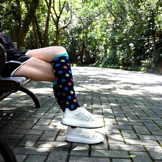 Compression Socks Varicose Veins Blood Circulation Pregnancy 20-30mmhg Nurse Socks Men Women Marathon Golf Cycling Sports Socks
