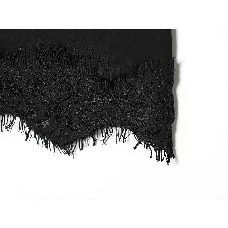 Women Mini Lace Skirt Sexy A-line Pleated High Waist Skirt for Women Spring Summer New Lace Short Skirt