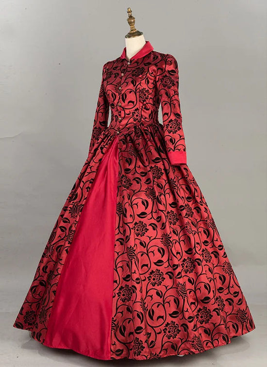 Victorian Masquerade Dresses for Women, Renaissance Dress, 18th Century, Baroque Rococo Marie Antoinette, Historical Clothing SS69