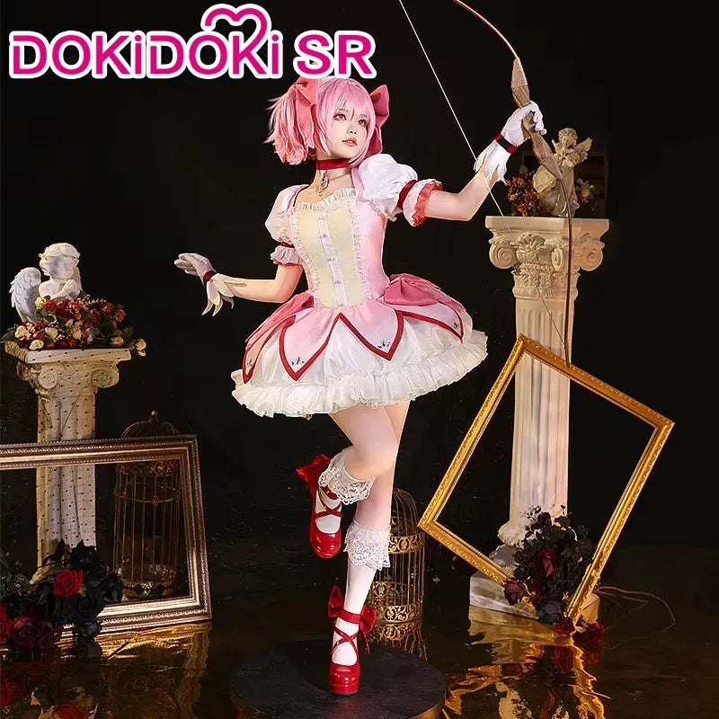 IN STOCK Madoka Cosplay Anime【S-XXL】DokiDoki-SR Kanamee Madoka Cosplay Costume Plus Size SS69 105.69 Costume Only / M / PRE-SALE