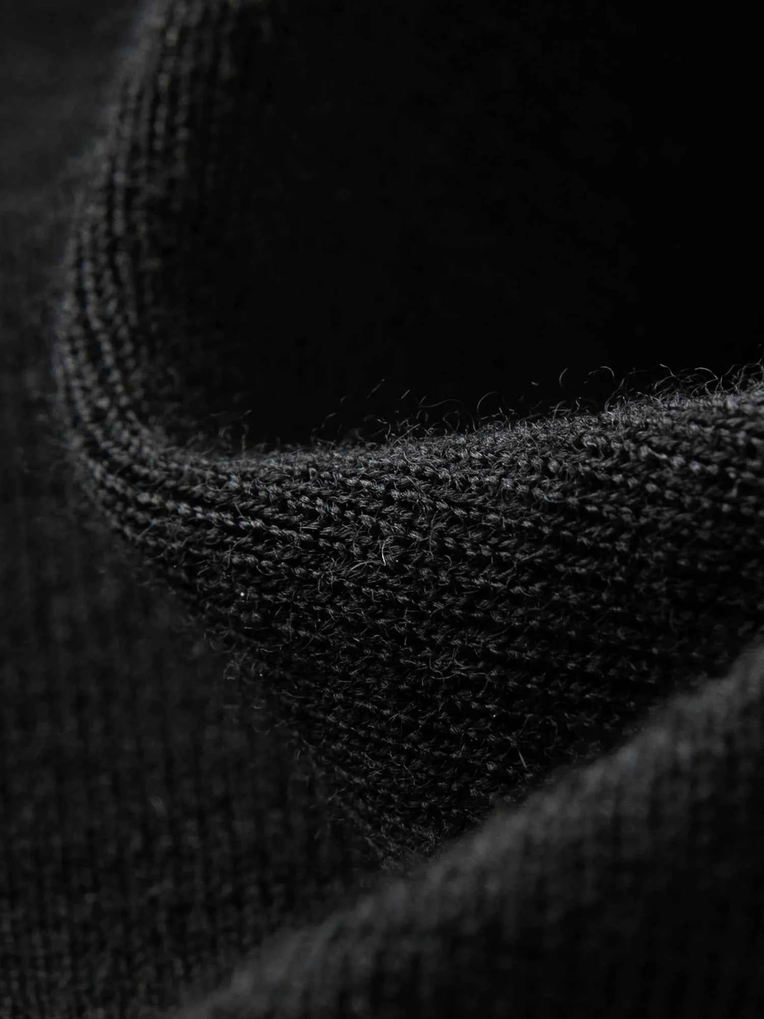 DUSHU Seamless Half-high Collar Pure Wool Pullovers Women Plus Size Autumn Winter Bottoming Sweater Solid Soft Breathable Tops