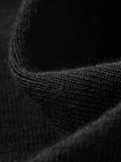 DUSHU Seamless Half-high Collar Pure Wool Pullovers Women Plus Size Autumn Winter Bottoming Sweater Solid Soft Breathable Tops