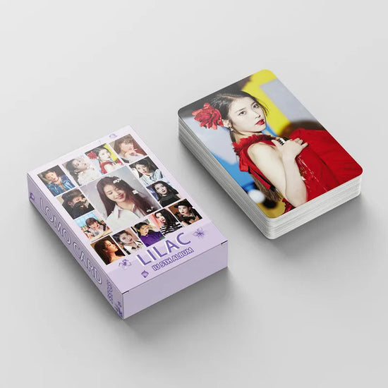 55pcs/set Kpop IU The Golden Hour Lomo Cards High quality HD Photocard for fans collection Fashion Cute Fans Gift SS69