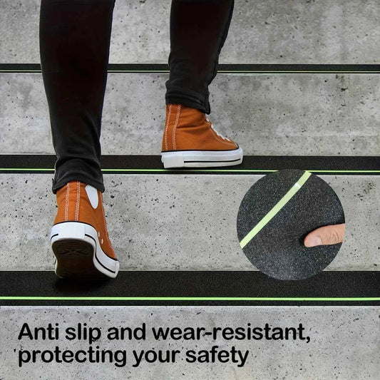 Luminous Anti-Slip Traction Tape Outdoor/Indoor Stair Step Anti-Slip Tape Stair Tread Waterproof Anti-Slip Tape