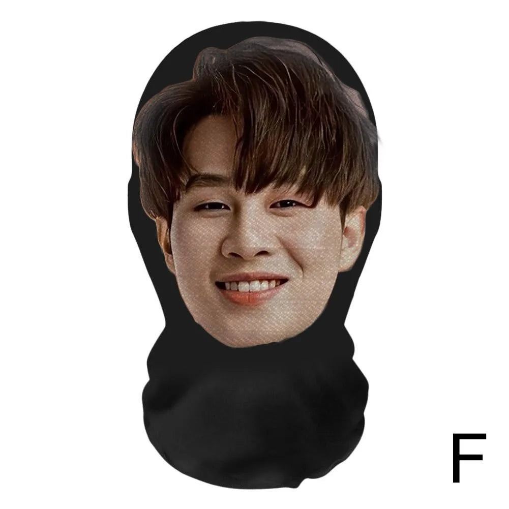 Breathable Mesh Full Face Mask for Cosplay & Parties