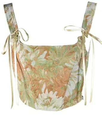 VISIVANEC Lolita Corset Tank Top Women's Slimming Bustier