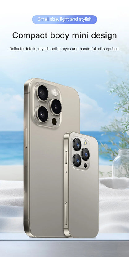 SERVO 16SE Mini Smartphone 16GB ROM Android 9.0 Wifi Dual SIM Standby Play Store 3G WCDMA 3.0"Little Smart Cellphone New Version SS69