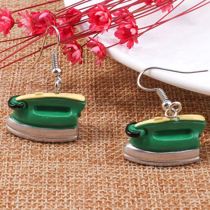 Personalized Old Item Earrings Telephone TV Iron Radio Retro Chinese Style Earrings Jewelry SS69