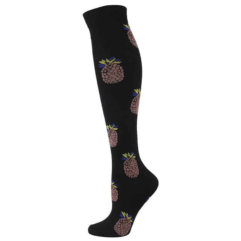 Compression Socks Varicose Veins Blood Circulation Pregnancy 20-30mmhg Nurse Socks Men Women Marathon Golf Cycling Sports Socks