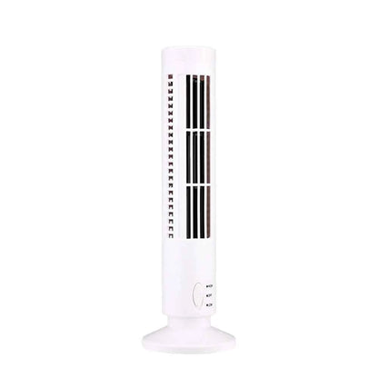 LED Tower Fan Bladeless Tower Fan 90 Degree Oscillating Quiet Portable USB Electric Desk Fan with Light for Home Bedroom Office