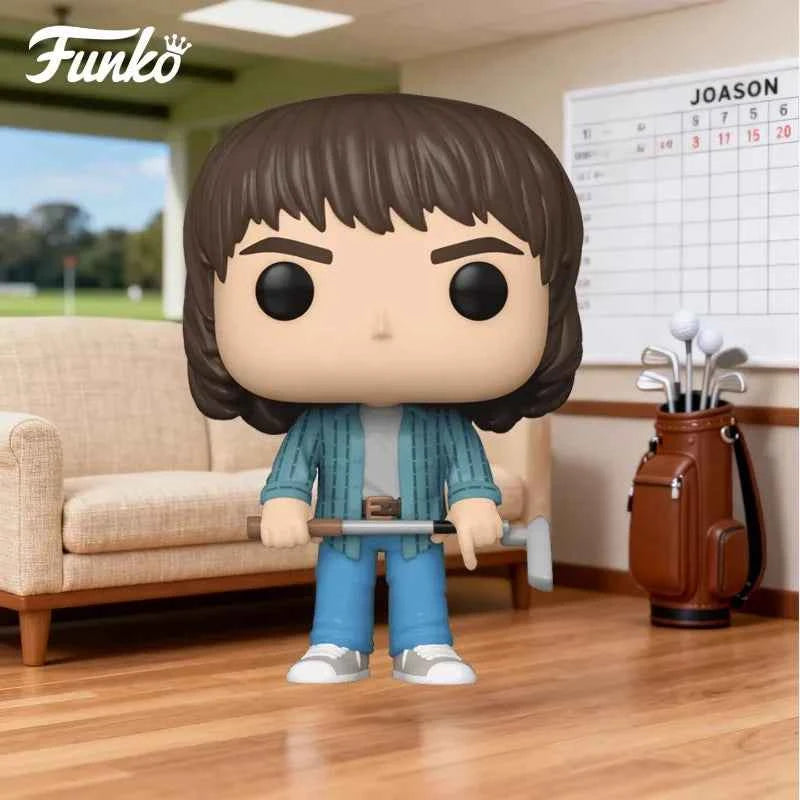 Genuine Edition FUNKO POP《Stranger Things: Eddie, Dustin, Eleven》Action Desktop Decoration Ornament Model Toys Collectible Model
