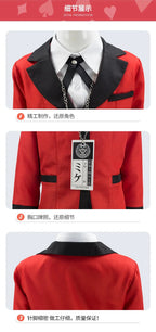Yumeko Jabami Cosplay Costume School Uniforms Jabami Yumeko Outfits Full Set with Stockings Girl JK School Uniform For Comic Con SS69