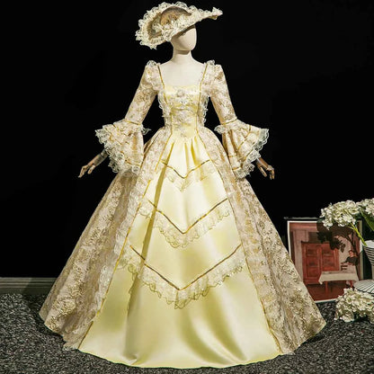 Customized Women Renaissance Victorian Party Dresses Baroque Historical Theater Masquerade Gowns