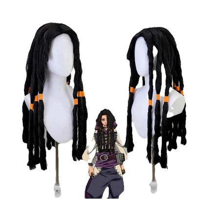 New Anime Gachiakuta Zodyl Cosplay Wig Jabber Typhon Wig Waste Abyss Battle Style Heat Resistant Hair Halloween Christmas Gift