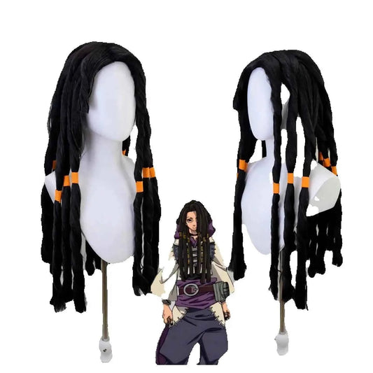New Anime Gachiakuta Zodyl Cosplay Wig Jabber Typhon Wig Waste Abyss Battle Style Heat Resistant Hair Halloween Christmas Gift