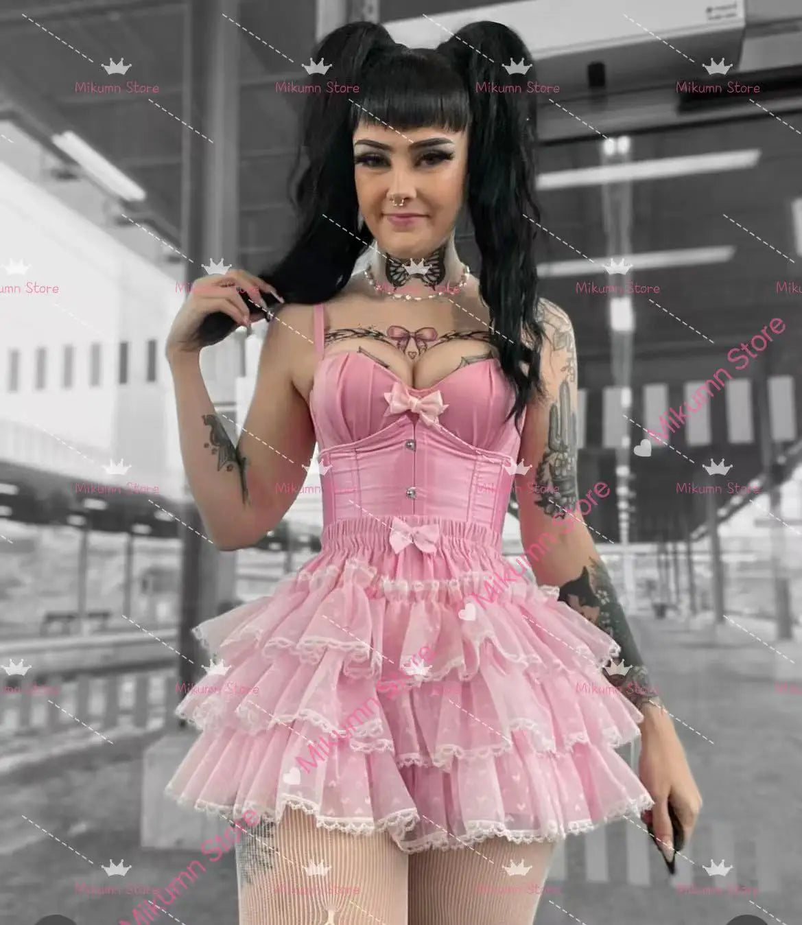 Mikumn Harajuku Sweet Lace Shorts Skirts Y2k Japanese Lolita Kawaii JK Ruffles Bloomers Women Elastic Waist Safety Short Pants SS69