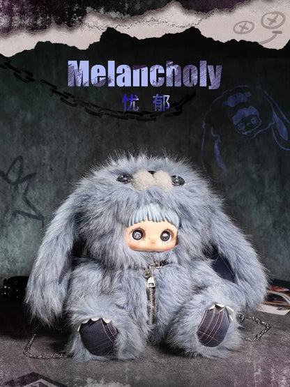 MayMei Rebel Doll Backpack Series Plush Blind Box Cute Vinyl Doll Pendant Toy Ideal Kawaii Girl Birthday New Year Exquisite Gift