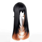 Anime Gachiakuta Amo Empool Cosplay Wig Women Gradient Long Hair Heat Resistant Synthetic Wig Halloween Prop