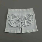 HISTELLO Impact Shorts 4.5" Women Fitness Sports Biker Shorts Low Waist Gym Short Workout Scrunch Butt Yoga Seamless Leggings