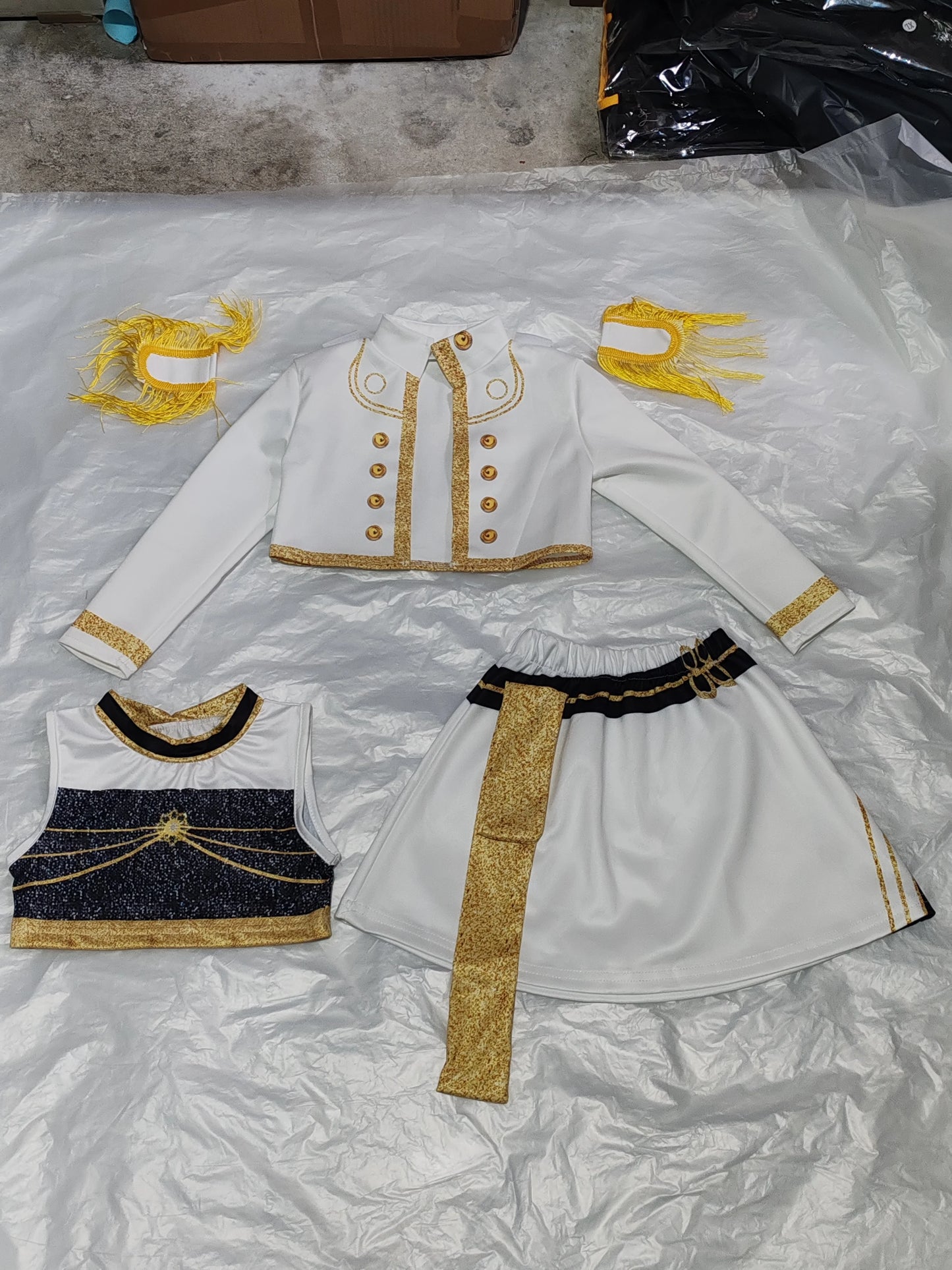 Daliclown Kids Anime Idol Singer Cosplay Costume Performance Outfit