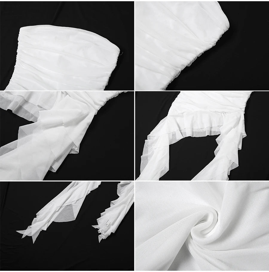 Nibber 2026 Spring New Solid Color Sweet Gentle Cute All-match High Street Travel Sexy Cool Women Chest Wrap ruched Tassel Vest