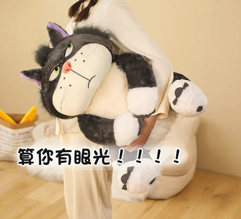 15-35cm Kawaii Cinderella Lucifer Cat Plush Toys Soft Anime Cartoon Princess Kids Stuffed Animals Doll Children's Birthday Gifts SS69