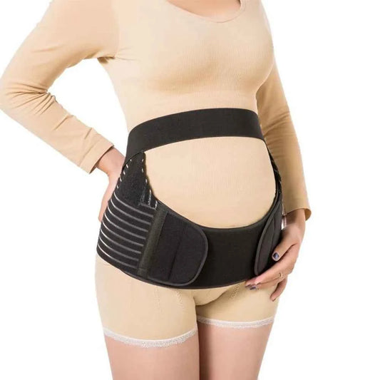 Adjustable Pregnant Women Belts Breathable Elastic Maternity Belly Band Soft Detachable Abdominal Support Brace