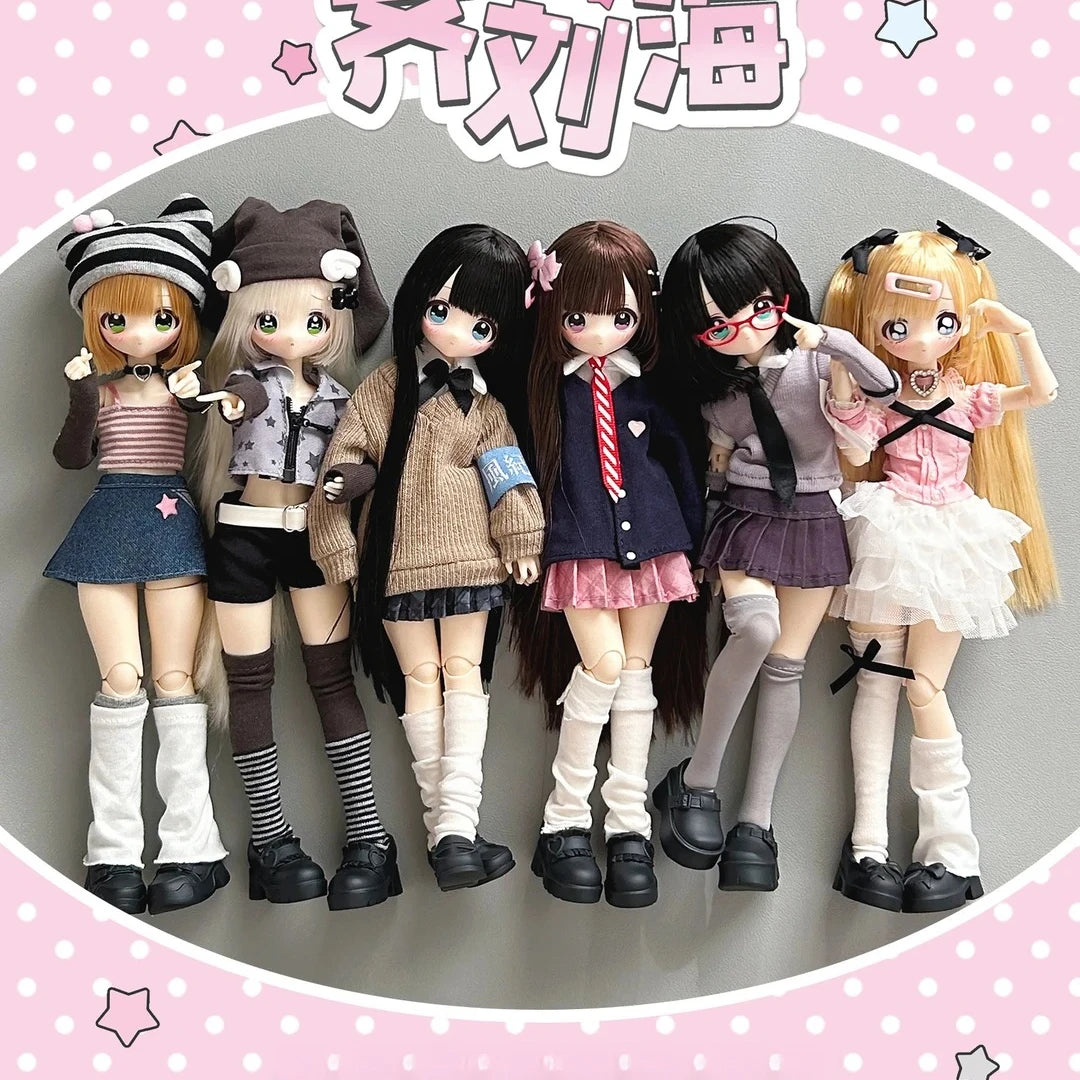 Don'T Touch My Bangs Series 1/6 Bjd Blind Box Mystery Box Toys Kawaii Model Gift Cute Action Anime Figure