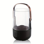 Retro Flame Aromatherapy Humidifier with 200ml Capacity & Dual Lighting