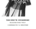 Blood Supply Original Punk Aesthetic dress hot girl Dragon Pattern Denim Sexy Slim Fit Dress Summer Halter Ruffles Short Dresses SS69