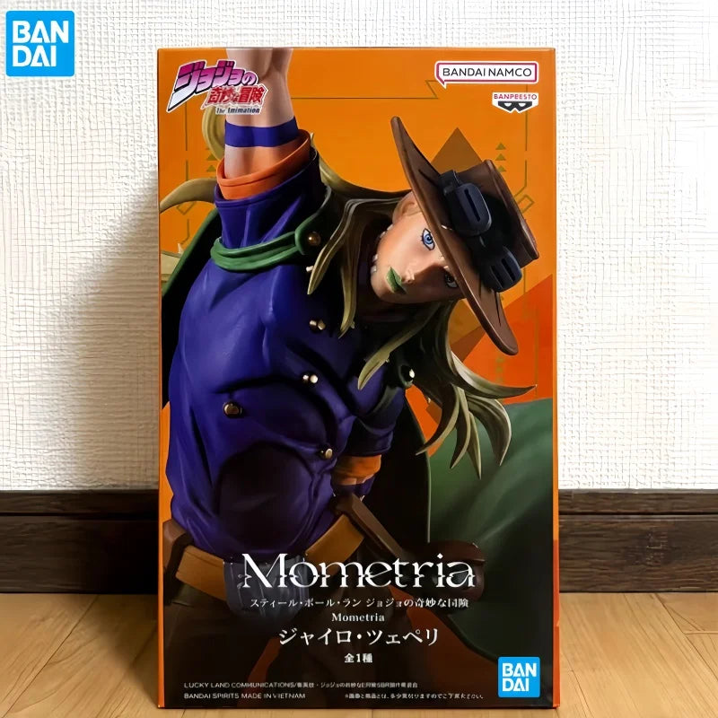 In Stock Bandai Original Banpresto Jojo S Bizarre Adventure Gyro Zeppel Action Figure Model Doll Brand New Boxed Anime