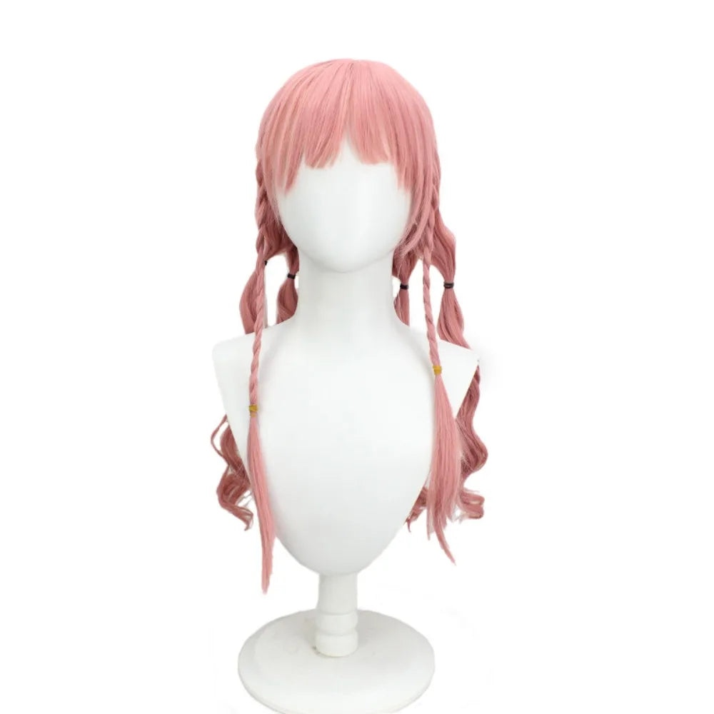 Hirose Yasuho JoJolion Cosplay Wig Pink Hair for JOJO Bizarre Adventure Anime
