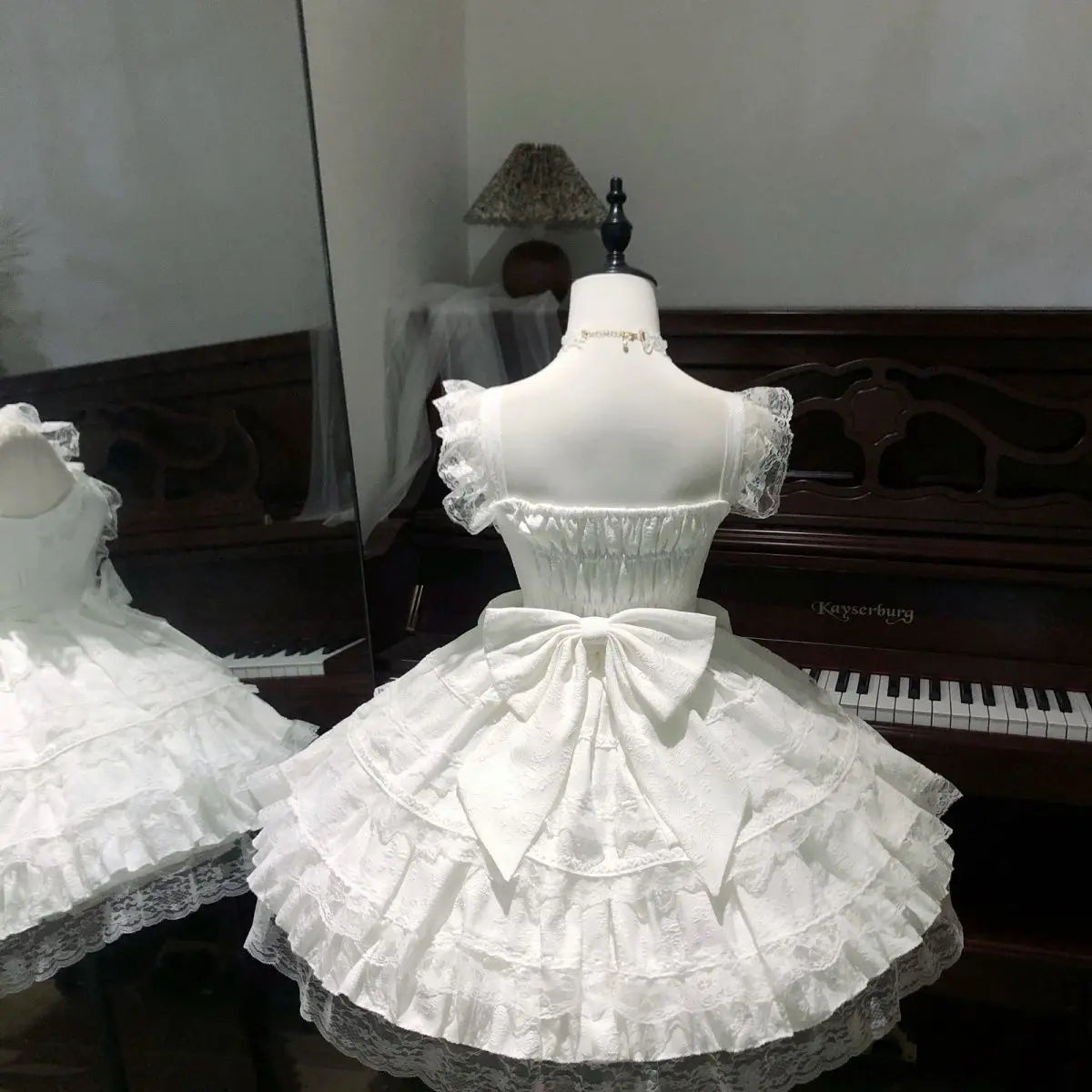 Y2K Lolita Vintage Dress Lace Sleeveless Cosplay Clothing French Strap Elegant Girls Party Japanese Kawaii Dress 2026 Summer