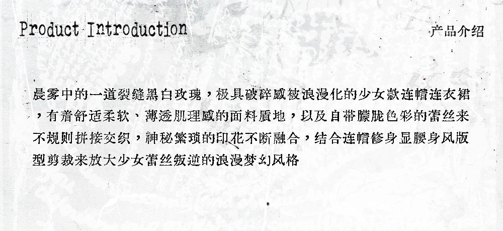 NO ROMANCE Fairy Sexy Punk Printing Half Transparent Lace Patch Knitted Long Sleeve Hooded Dresses Rock Gothic Design Vestidos SS69