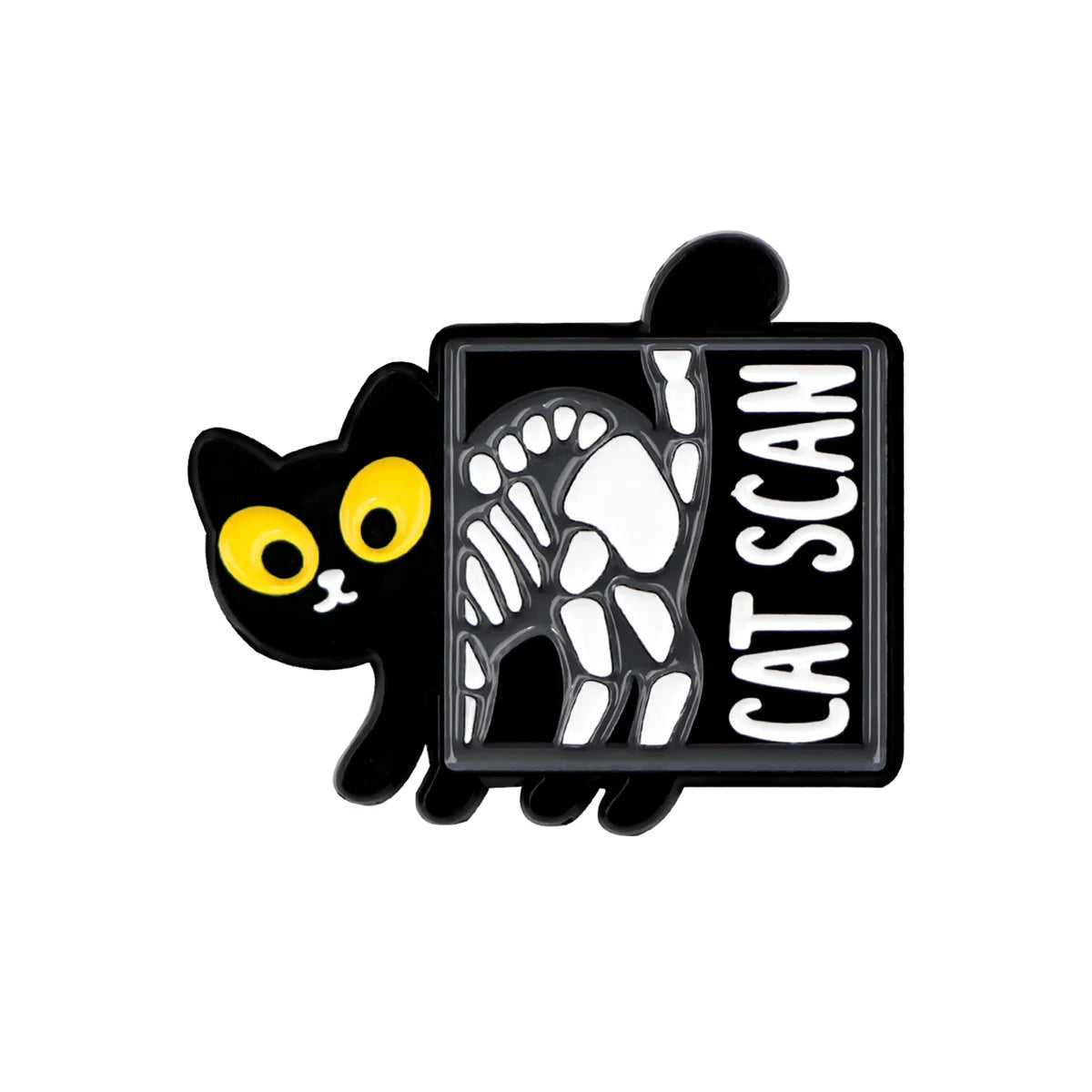 Cute Black Cat Enamel Pin Animal Brooch Pines Lapel Pins Badge on Backpack Clothing Accessories Witch Jewelry Halloween Gifts