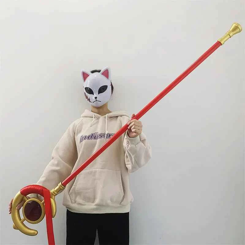 1:1 Magic Wand Beyond Journey's End Cosplay Knife Greatsword Role Playing Weapons Model Safety PU Rubber Gift Toy