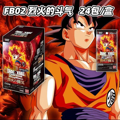 TCG Bandai Dragon Ball Card Japanese Version FB01 FB02 FB03 FB04 Supplementary Pack Rare Anime Collectible Card Kids Toys Gift SS69