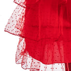 Girls Princess Cosplay Costume Dress - Flower Print