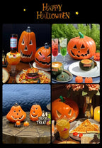Pumpkins Lamp Halloween Decoration For Home Yard Garden Outdoor Decor Hallowen Horror House Skull Party Props Glow in The Dark
