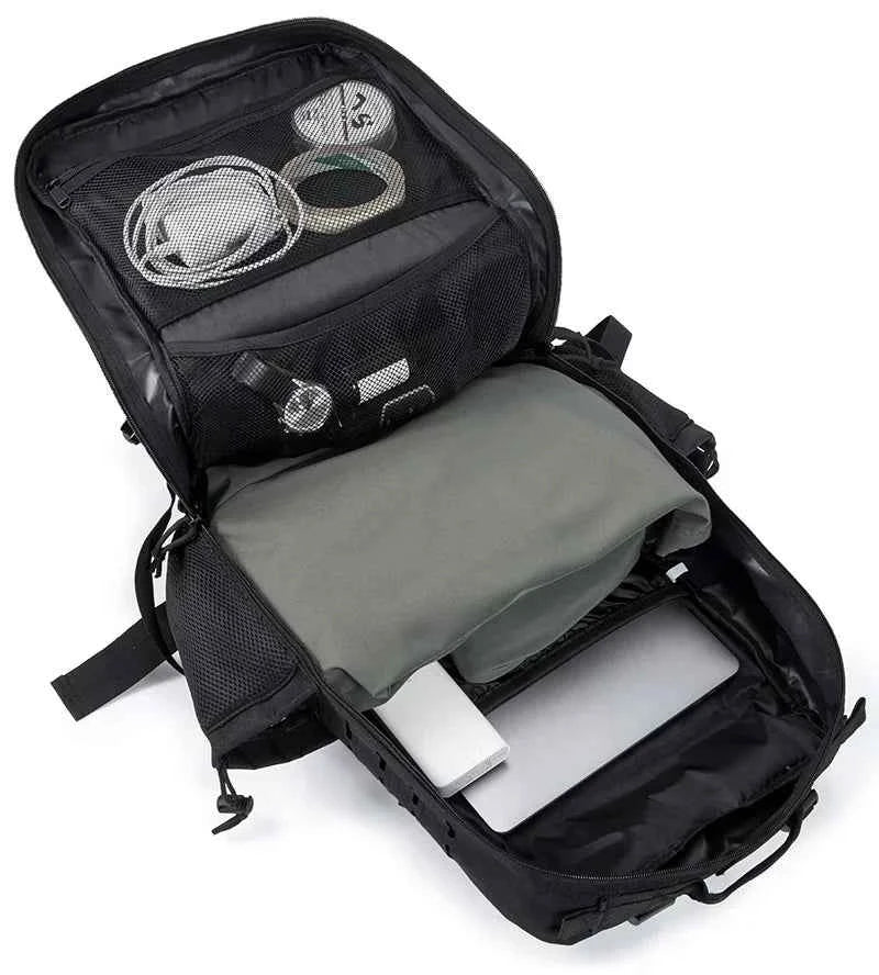 25L/45L Men's and Women's Tactical Backpacks , Outdoor Activities, Small School Backpacks with Water Bottle Holder