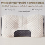 Neck Pillow Help Sleep And Protect The Neck Cervical Orthopedic Household Soybean Fiber SPA Massage Pillow For Sleeping New SS69