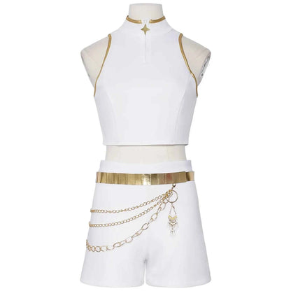 Kids Rumi Zoey Mira Cosplay KPop Demon Hunters Costume Women Girls Black Golden Suit Saja Boys Halloween Role Playing Outfits