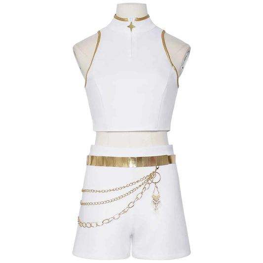 Kids Rumi Zoey Mira Cosplay KPop Demon Hunters Costume Women Girls Black Golden Suit Saja Boys Halloween Role Playing Outfits