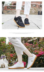Martial Arts Shoes Unisex Adult Exercise Chinese Traditional Beijing Tai Chi Kung Fu Team Performance Match Men Women Sneakers