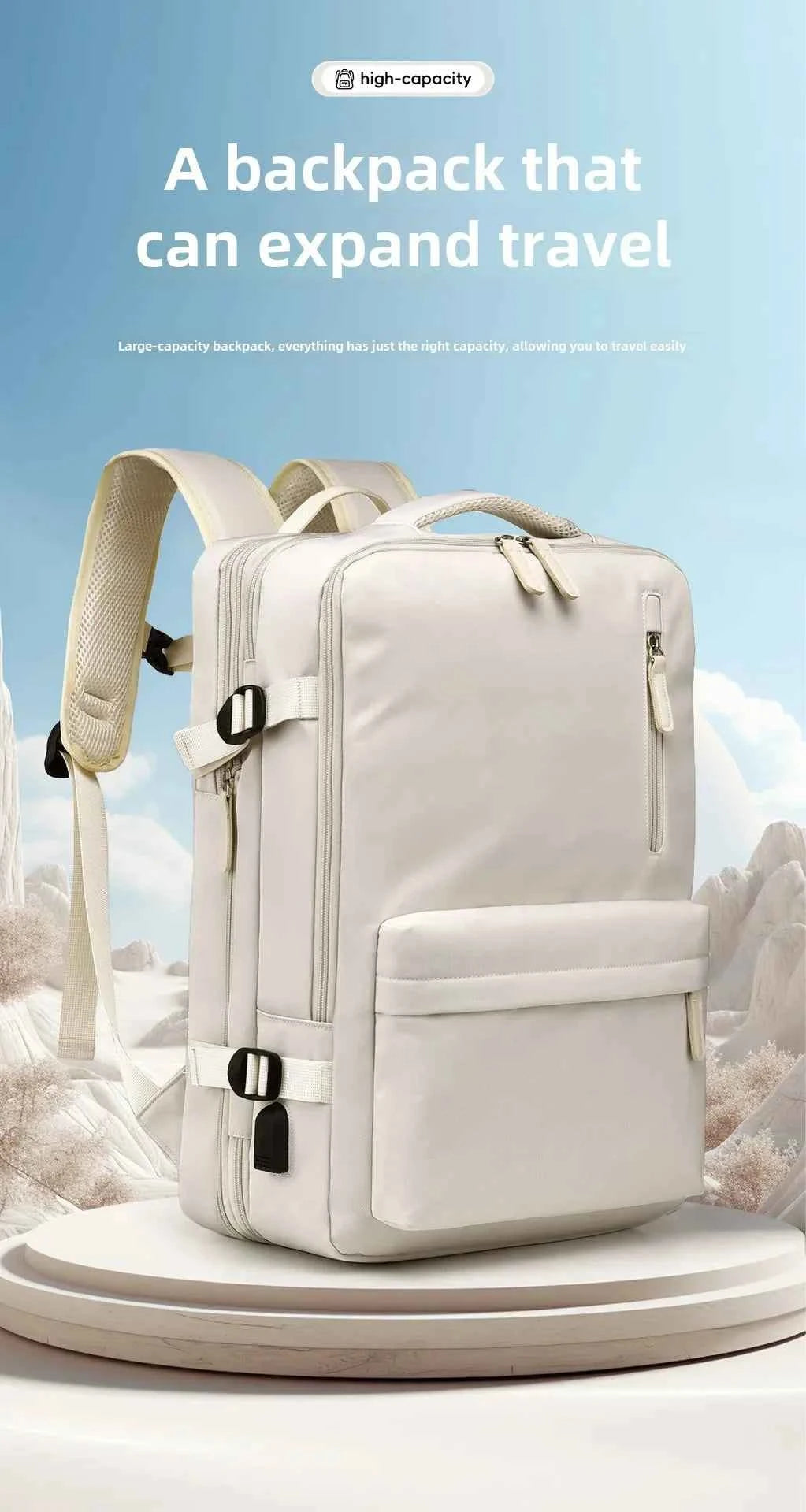 Backpack 45x30x25 Airplane, Cabin Hand Luggage Backpack, Laptop Backpack for Aeroplane Travel, School Backpack, Men Women's Bag