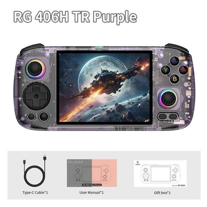 Anbernic RG 406H Retro Handheld Game Console 4inch IPS Multi-touch Screen 5000mAh Android Video Games Player Support FOTA Update