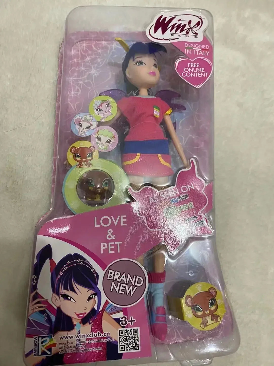28cm High Believix Fairy&Lovix Fairy Girl Doll Action Figures Fairy Bloom Dolls with Classic Toys for Girl Gift  bjd