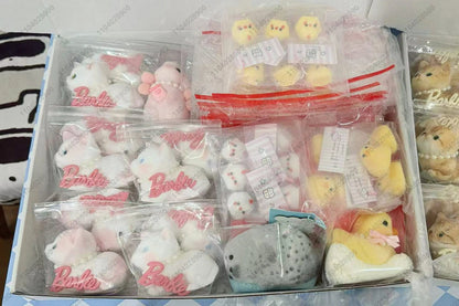 Handmade Kitty Cat Taba Squishy Silicone Fuzzy Kitten Soft Cat Mushy Squeeze Toy Mochi Toy Hand Relax Stress Release Gift Toy SS69