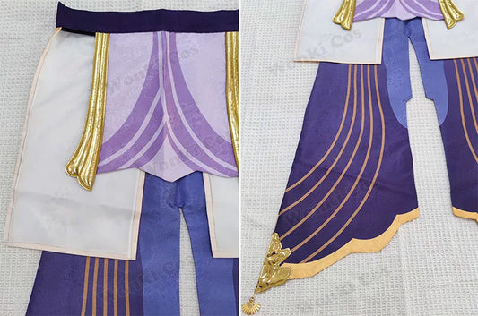 Raiden Shogun Cosplay Costume and Wig Set for Women - Game Character Outfit